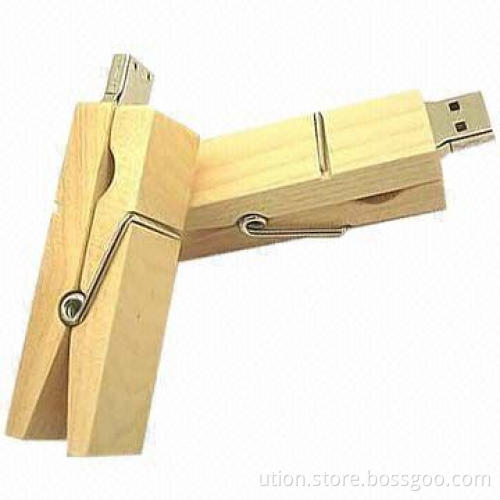 USB Flash Drive in Clamp Design, with 1 to 32GB Capacity and Free Sample